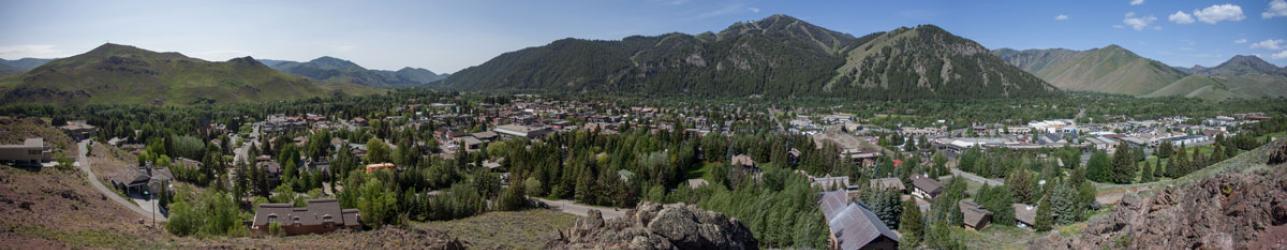 Panorama of Ketchum