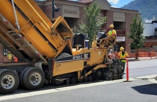 CIP paving