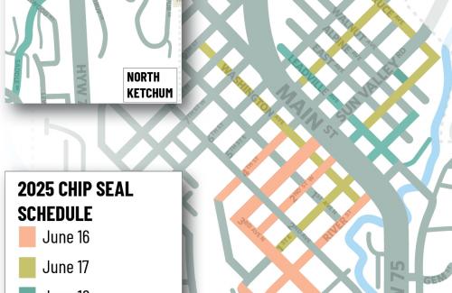 chip seal map
