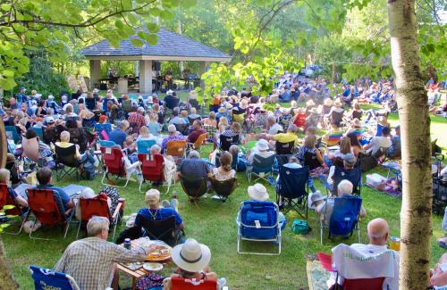 jazz concert in the park
