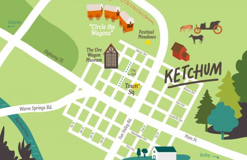 Circle the Wagons Map