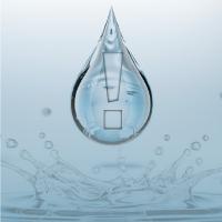 Photo of a water drop