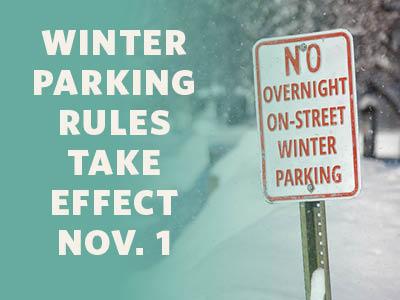 Winter parking rules