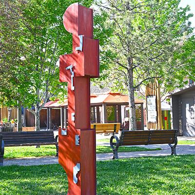 Art on Fourth Sculpture