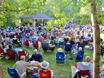 jazz concert in the park